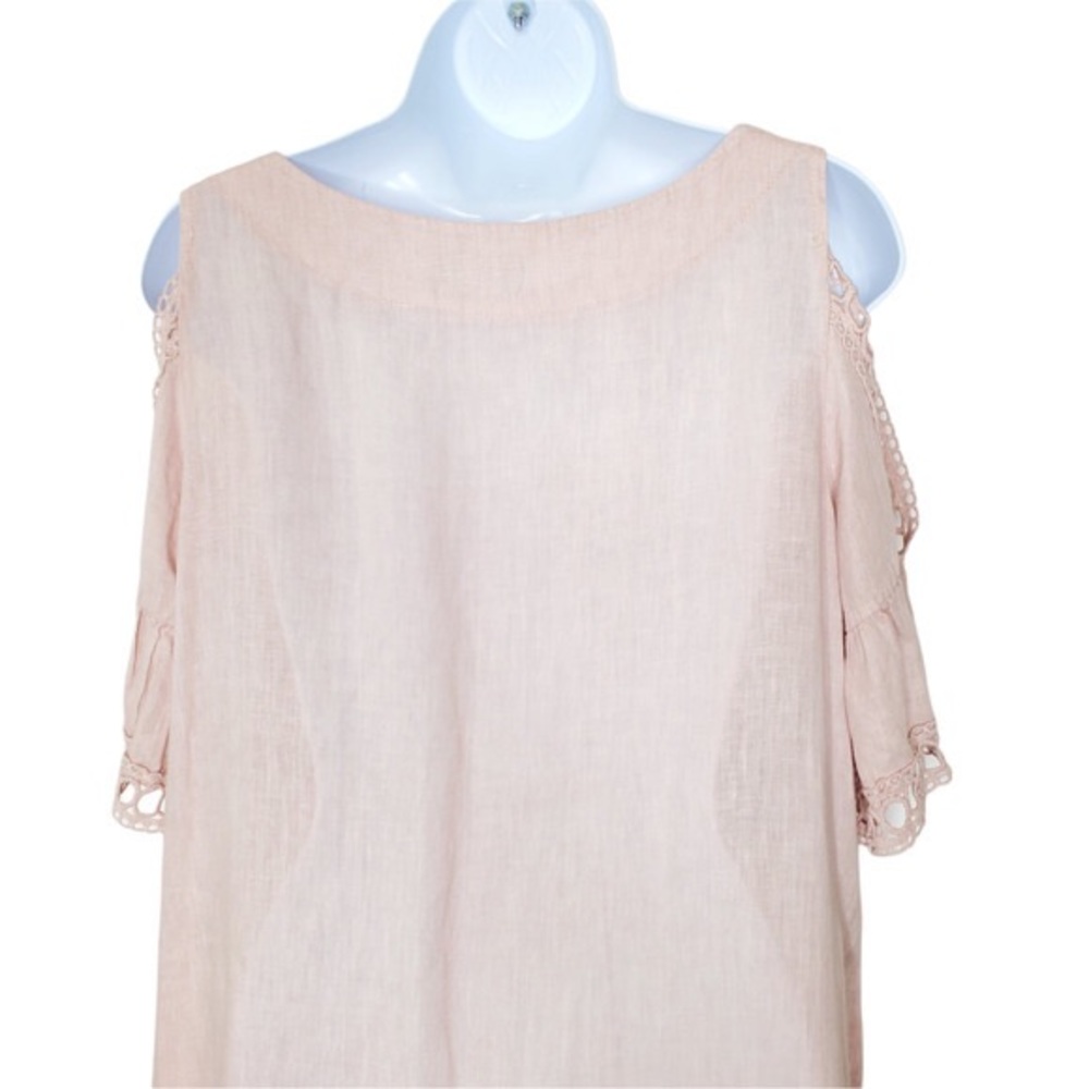 Terzo Millennio Cut out Crochet Linen Dress - Picture 4 of 7